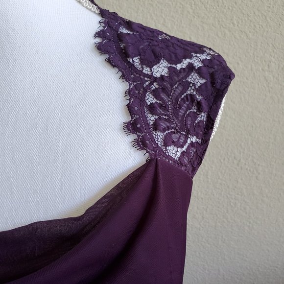 Purple Homecoming / Bridesmaid / Prom Dress - Picture 3 of 13